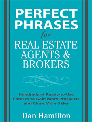 cover image of Perfect Phrases for Real Estate Agents & Brokers